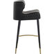 Gianni 41 inch Dillon Stratus / Dillon Black Barstool
